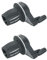 Sram MRX Comp Bicycle Twist Shifter Set (6-Speed),Black