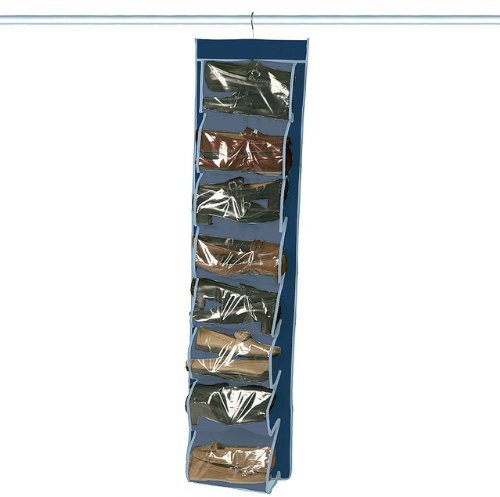 Rayen 2009 Schuhaufbewahrung für bis zu 16 Paar Schuhe, 32 x 125 cm, blau