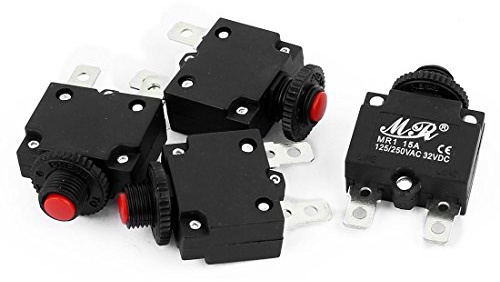 sourcing map 4 Stk MR1 AC 125/250V/32VDC 15A Schutzschalter aktuelle Überlastschutz Schalter DE de