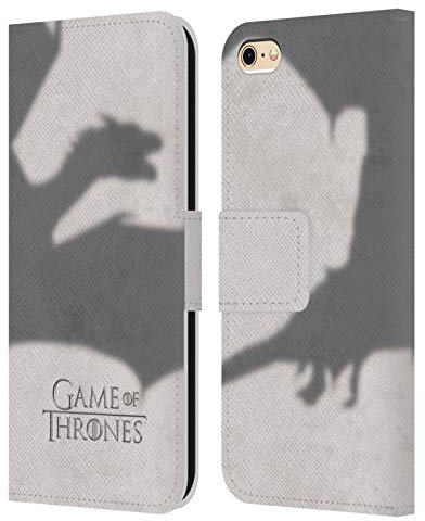 Head Case Designs Officially Licensed HBO Game of Thrones Dragon Key Art Leather Book Wallet Case Cover Compatible With Apple iPhone 6 / iPhone 6s