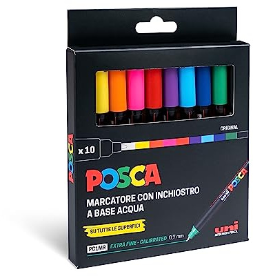 UNI POSCA PEN Packung 10 Stück