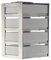 Freezer Rack Solutions USA CF-4-2-100 Chest Freezer Rack with Box & Divider (100 Cell), 4 Box