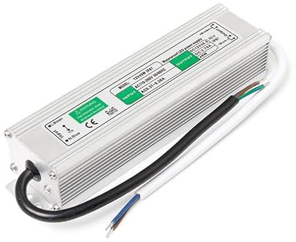 LumenTEC LED Streifen Trafo, LED Transformator / 45W 3,75A IP67 wasserdicht/ Transformator 230V (AC) auf 12V (DC), für LED (45W)