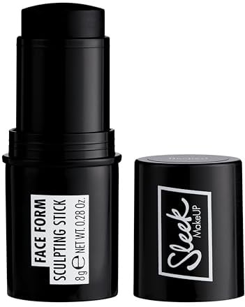 Sleek MakeUP Gesichtsform-Stick, makellose natürliche Kontur, leichte aufbaubare Gel-Formel, tief, 8 g