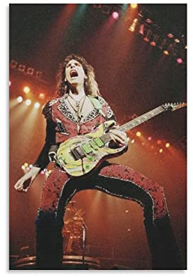 XINGSHANG Steve Vai berühmter Stern-Poster, Kunstwerke, Leinwand, Poster, Wandkunstdrucke, moderne Dekoration, 50 x 75 cm