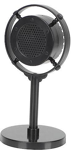 TOYANDONA Antique Prop Microphone Plastic Vintage Style Mic Retro Party Props Ideal for Boys and Girls' Birthday Camping