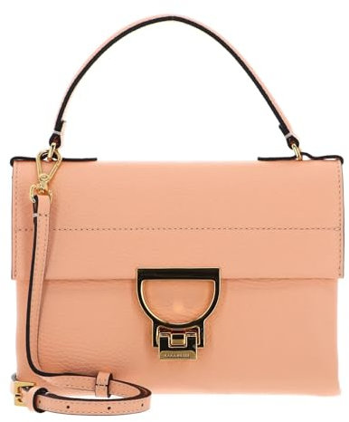 Coccinelle Leder Handtasche Umhängetasche Arlettis Handbag Sunrise apricot