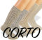 PASINI FASHION 2 Paar schwere Herrensocken aus Wolle – Polo-Kollektion – extra warm und dynamisch – aus buntem Mouline-Garn, Creme Grau, 27-30