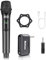 Molicoo Wireless Microphone,Professional Handheld Cordless Dynamic Mic System with Rechargeable Receiver,160 Ft,Karaoke Microphone Set for Singing,Karaoke,Wedding,DJ,Party,Speech,Church,PA,M50