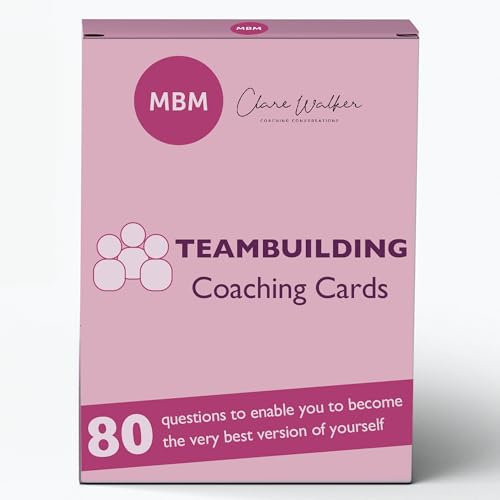 MBM 80 Team Building Coaching-Karten – Lernkarten, Emotionskarten & Gesprächsstarter für Team-Building-Aktivitäten. Verbessern Sie Teamarbeit und Zusammenarbeit am Arbeitsplatz.