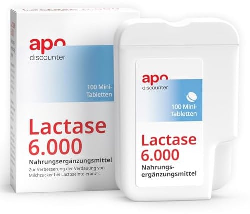 Lactase 6000 im Klickspender von apodiscounter 3x100 stk