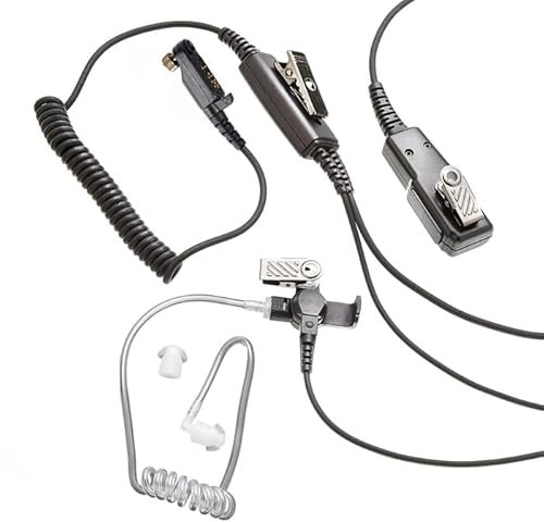 Heavy Duty Earpiece for HYT Hytera PD600 PD602 PD605 PD662 PD665 PD680 PD682 PD685 X1p X1e Two Way Radio