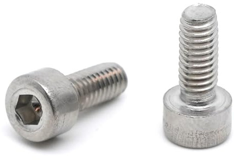 20x Vis CHC M4 x 10mm inox - Vis BTR en Acier Inoxydable A2 Six pans Creux Tête Cylindrique - DIN 912 tête ronde pour rondelle et écrou