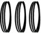 3 Stück 2360 mm / (6 mm 12 mm 15 mm) / 0,5 mm / (4 T 6 T) Bandsägeblatt for Bandsäge BASA 3(2360x12x0.5mm 6T)
