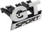 Generisch 3D ABS Chrom Logo GT Sport Emblem Aufkleber Auto Kühlergrill Abzeichen Zubehör