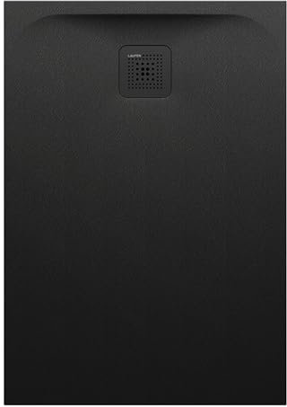 LAUFEN Pro Duschwanne, 1000x700x33mm, superflach, H2169570800001, Farbe: Schwarz Matt
