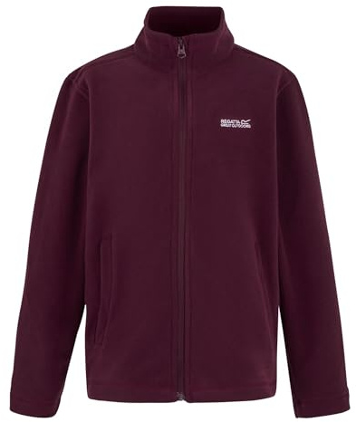 Regatta Kids King II Full Zip Fleece Quick Dry Anti-Pill Warm Winter Layer Top