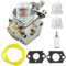 Besshepplo Carburatore Kit Ricambio Per WT460 WT-460 Per EFCO 8300 8350 8355 8400 8405 8420 Tagliaerba Trimmer Per Oleo Per Mac 433 435 4400 Per Emak 2318 690R