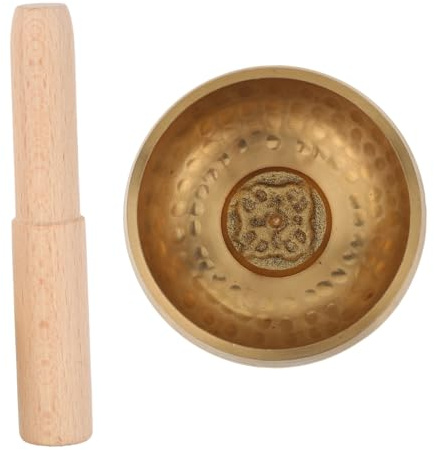Toddmomy Klangschale Handgehämmert Für Yoga Entspannung Mit Holzschlägel Tibetische Meditationsklangschale Für Anfänger Achtsamkeit