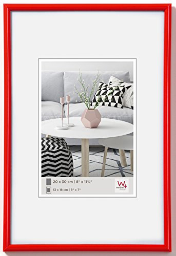 Walther KR050H Galeria Kunststoffrahmen im Format 40 x 50 rot