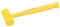 Williams JHW-56 56 Ounce Dead Blow Hammer, Yellow