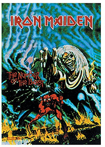Poster Fahne Iron Maiden The Number of The Beast