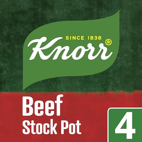 Knorr Beef Stock Pots gluten-free to add a rich beef flavour to your dishes 4x 28 g