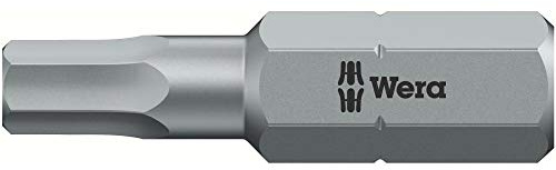 Bit 1/4 DIN3126 C6,3 Hex 8 x25mm zähh. Wera