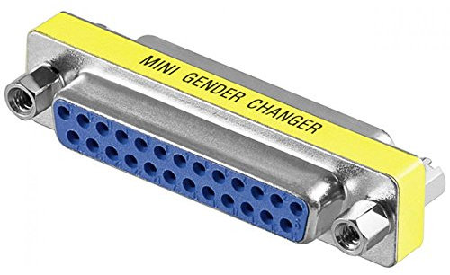 Goobay 33421 Gender Changer D-SUB (25 polig Buchse auf 25 polig Buchse)