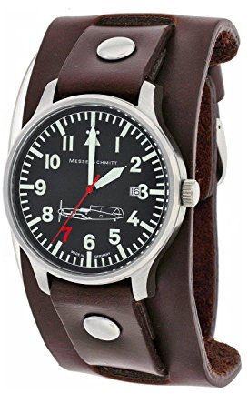 QUARZ-FLIEGERARMBANDUHR ROTE 7