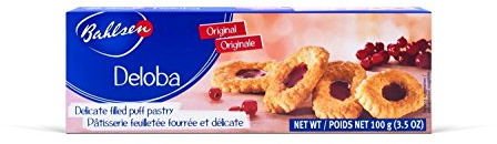 Bahlsen Deloba Redcurrant Pastry Biscuit 12 x 100g