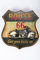 point home Design-Schlüsselschrank Route 66, Retro, schwarz, 40cm