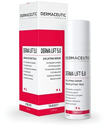 Dermaceutic Derma Lift 5.0 - Lifting power serum - Instant face and eye contour lift - Age defense facial serum - 30ml