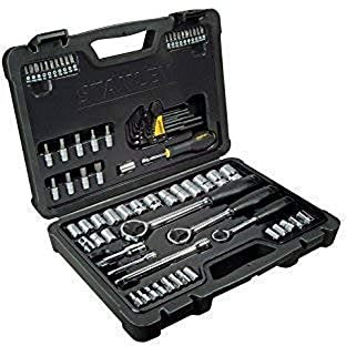STANLEY ZESTAW NASADEK 80 CZ. 1/4, 3/8, 1/2