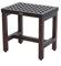 Decoteak Spalier 18 Gitter aus Teakholz Dusche Bank 1 18 W x 13'D x 18 T Braun