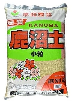 Kanuma harde kwaliteit 2/5 mm (6,5 kg - 17 lt), voor acidofiele bonsai