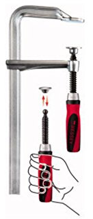 Bessey Ganzstahl-Schraubzwinge Kunststoffgriff 300x140mm