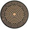 Taz Studio: Plattenspieler Slipmat – Speziell (cork. Psychedelic Geometrische Ohr Fisch