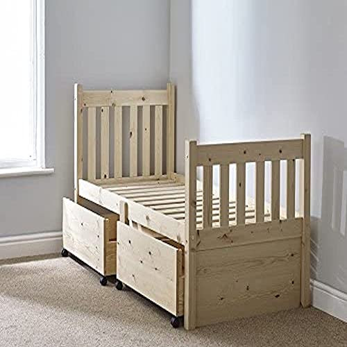 STRICTLY BEDS&BUNKS Athens Pine Bed Frame, 3ft Single