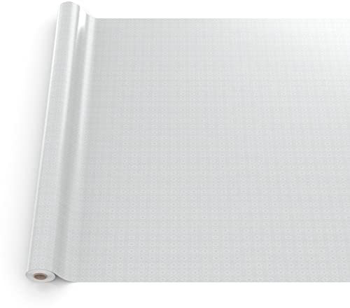 Wachstuchtischdecke Wachstuch Tischdecke abwaschbar Wachstischdecke Plastik-Tischdecken Glatt 2000x140cm Schnittkante Dream Weiß