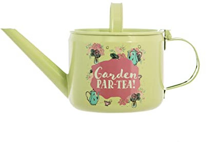 Boxer Gifts 'Garden Par-Tea' Watering Can Teapot | Novelty Gardening Gifts for Women On Mother's Day, Christmas Or Birthdays | Fun Gardener Accessories, Green