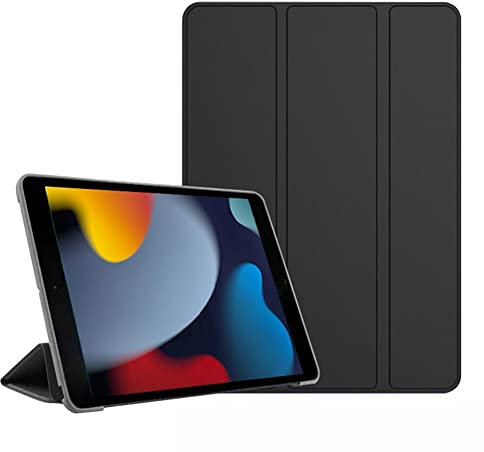 Flyorigin Housse pour iPad 9,7 Pouces 5ème / iPad 6ème (2017/2018) et iPad Air 1/2, Slim Stand Coque pour iPad 5 / iPad 6 / iPad Air 2 / iPad Air 9,7 Étui
