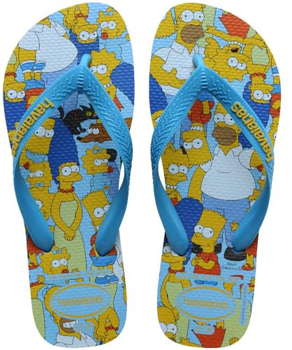 Havaianas Simpsons, Flip Flop Unisex Adults, türkis, 39/40 EU