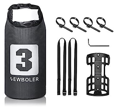HUIOP 3L/7L Sac de Fourche de vélo Sac étanche à roulettes Sac Sec Sac de Fourche de vélo Sac de vélo Sacoche de vélo,Sac étanche étanche
