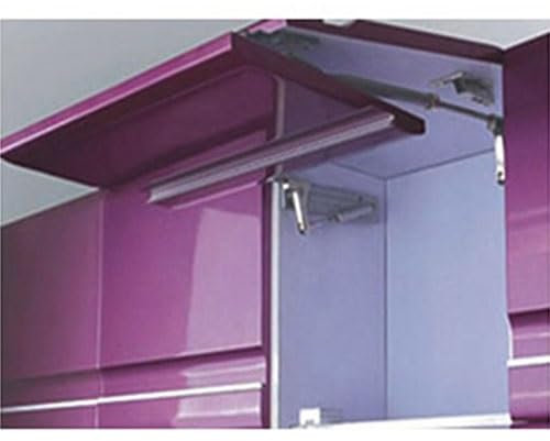 Kitchen Cabinet On The Turn Folding Door Support, Silent Hydraulic Folding Stand Anti-Pinch Hand,Home Furniture Hardware Fittings(1 Sets)