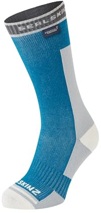 SEALSKINZ Holverstone Waterproof Mid Length Lightweight Running Sock