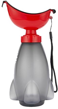 Acunny Urinella Für Frauen, Weibliches Urinal Silikon Trichter Tragbares Auto-Reiseurinalflasche, Hohe Kapazität, Ergonomisches Design