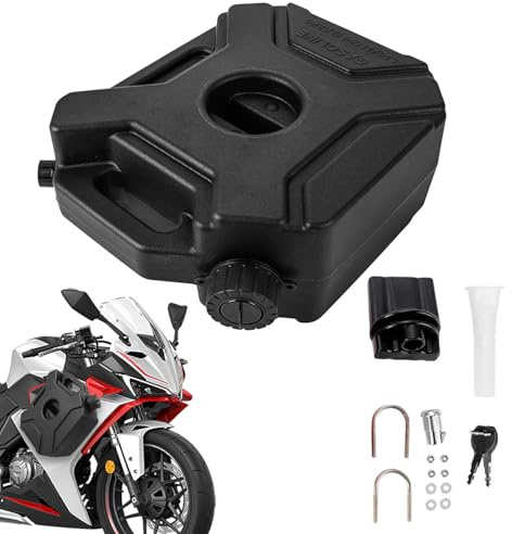 Rrlihjgu Motorcycle Oil Auxiliary Reservoir,5 Liter Motorcycle Oil Bottle - Engine Fluid Container for Drivers and Scooter Lovers and Car Enthusiasts