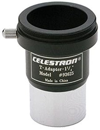 Celestron T-Adapter für Teleskope mit 3,1 cm (1,25 Zoll) Steckanschluss