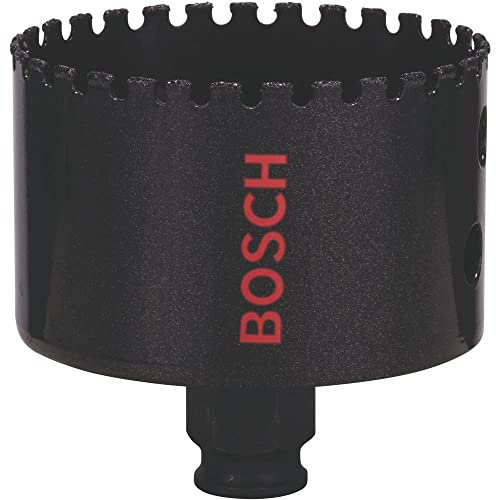 Bosch Professional 1x Scie Trépan Diamanté 'Diamond for Hard Ceramics' (pour Carrelages Très Durs, Ø 70 mm, Accessoires pour Perceuses)